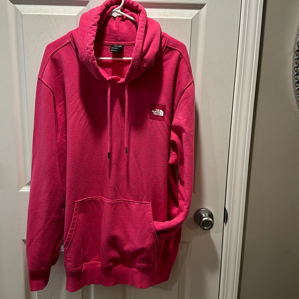 Pink north face